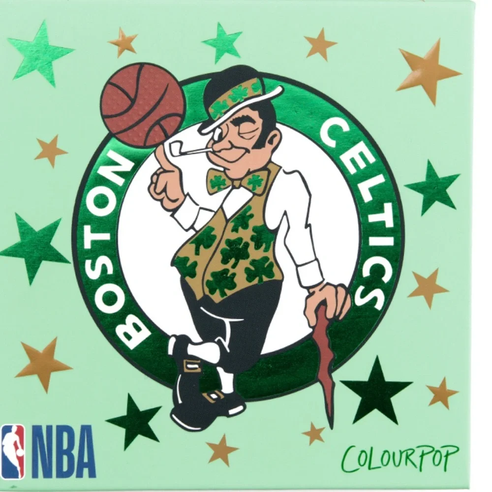 ColourPop x NBA Boston Celtics Eyeshadow Palette LE NIB